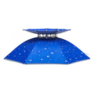 【戶外神器】雙層防風釣魚傘帽