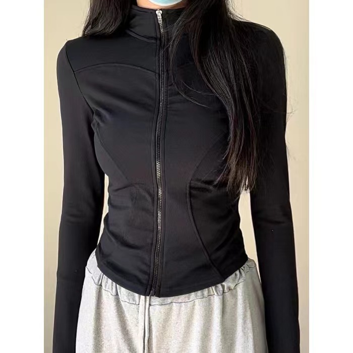 原紗UPF50+立領修身防曬衣