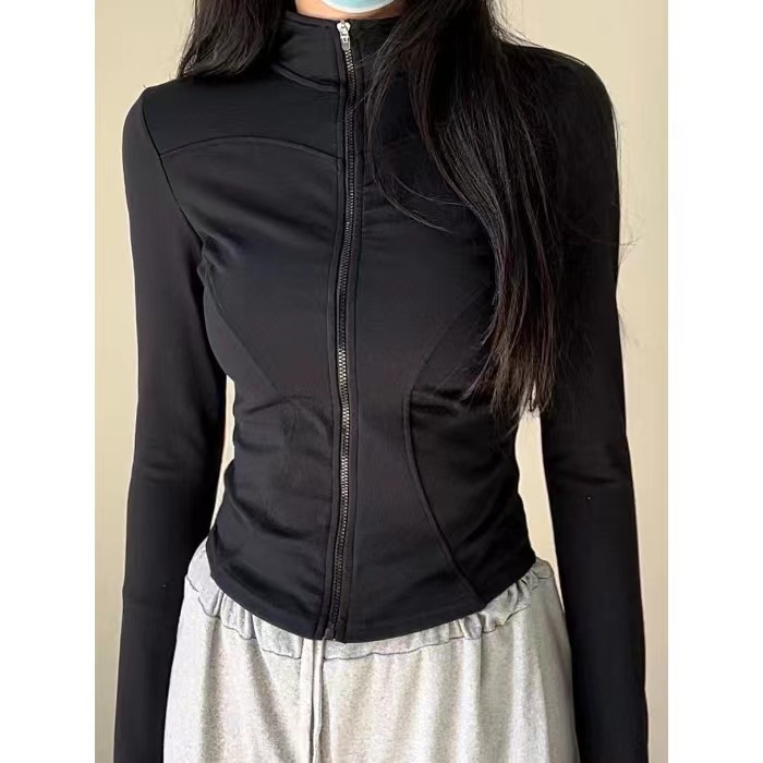 原紗UPF50+立領修身防曬衣