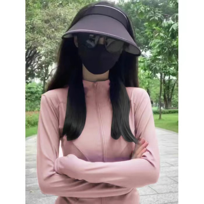 原紗UPF50+立領修身防曬衣