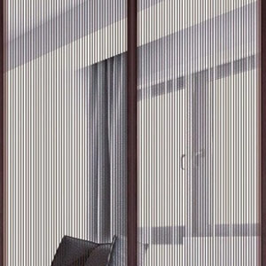 魔術貼超靜音磁性防蚊門簾