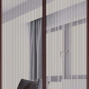 魔術貼超靜音磁性防蚊門簾