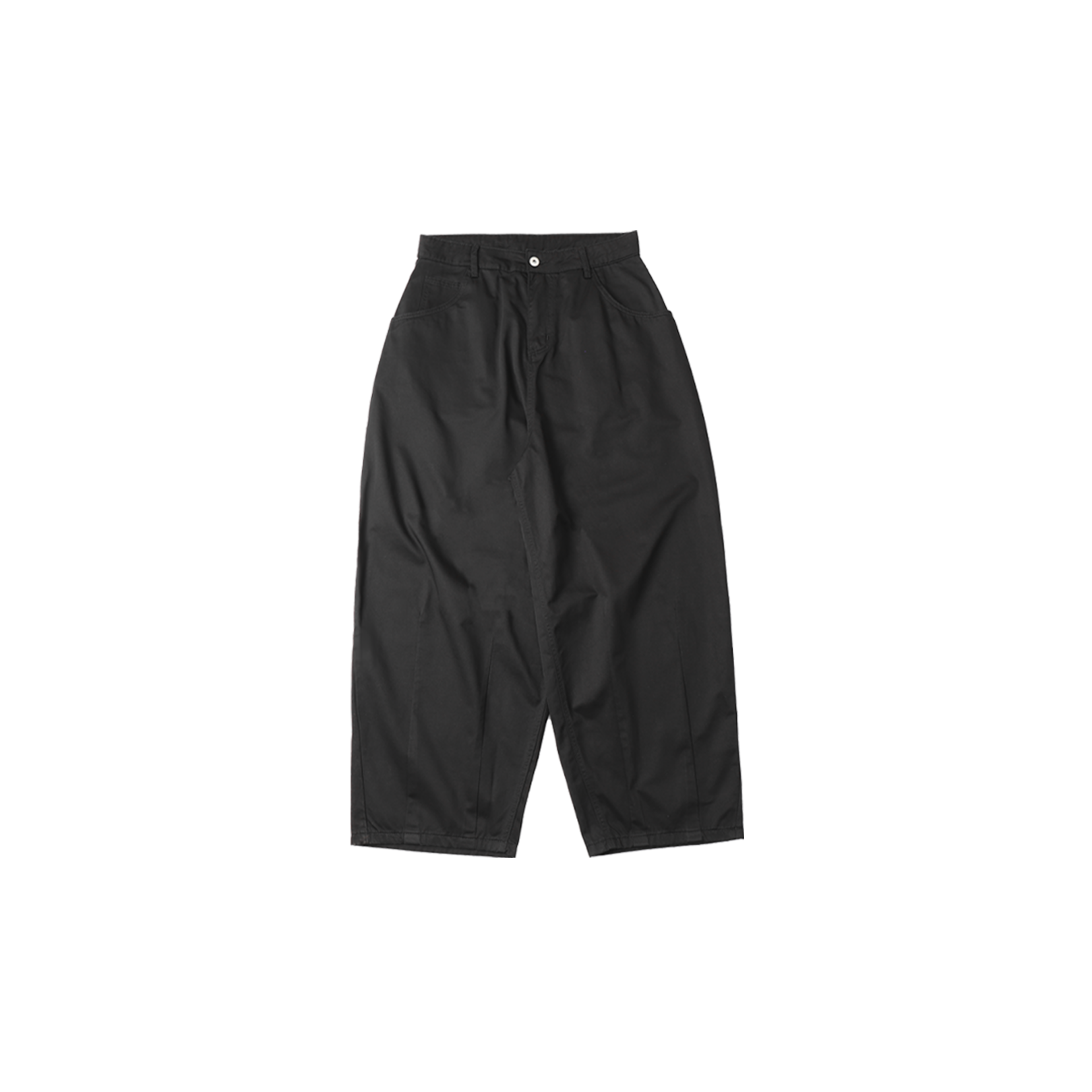 A.A Black Baggy Pants