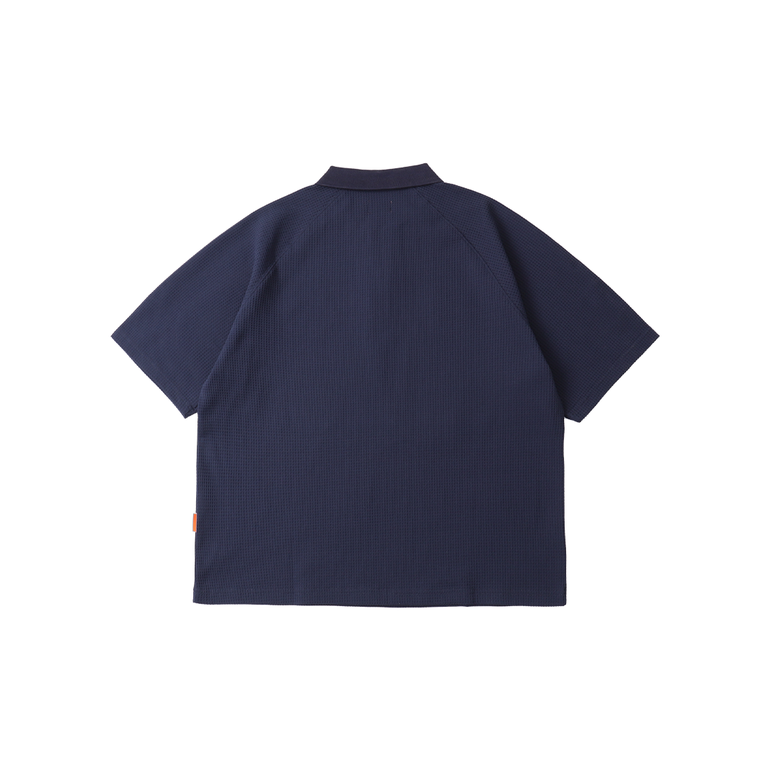 A.A Polo Waffle Navy