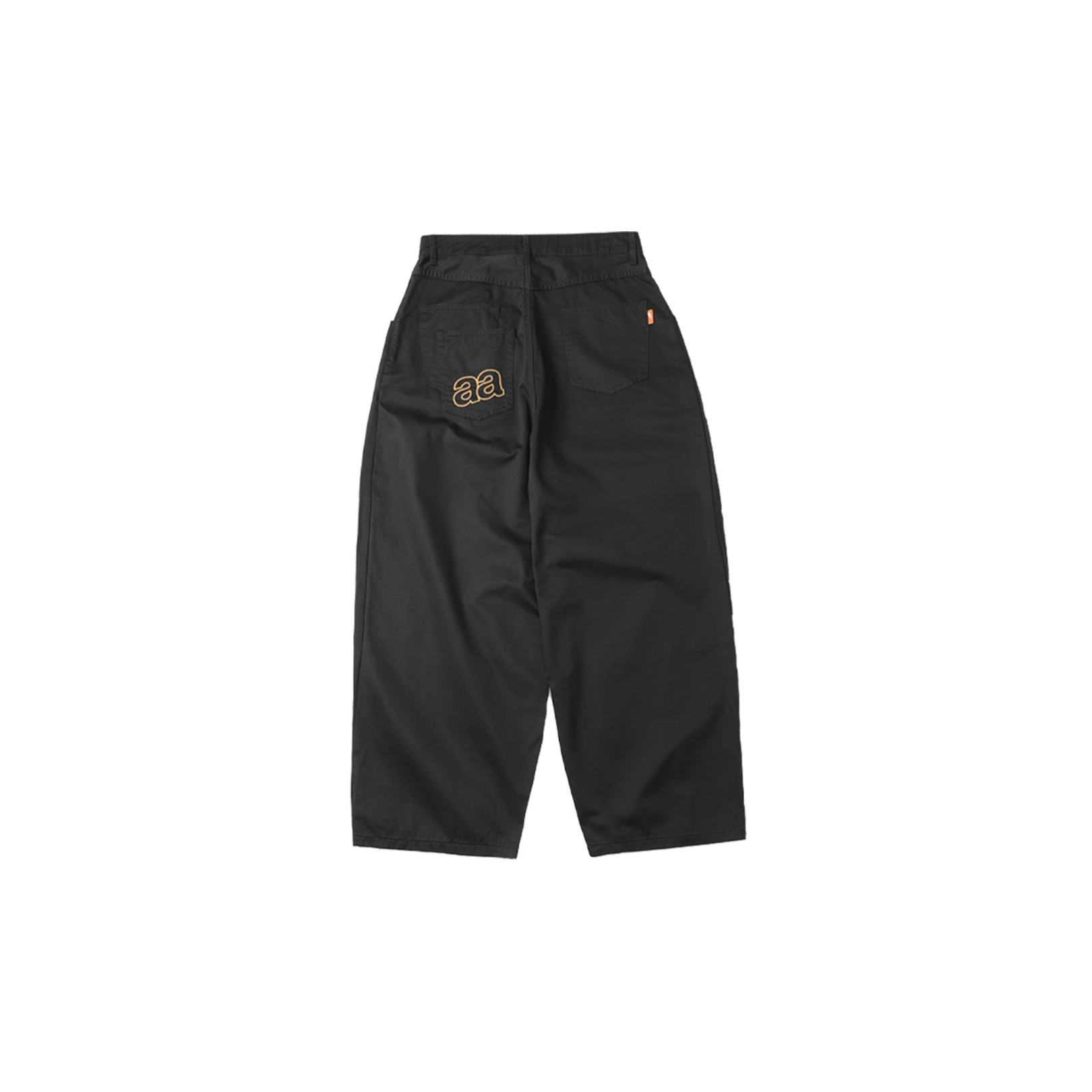 A.A Black Baggy Pants