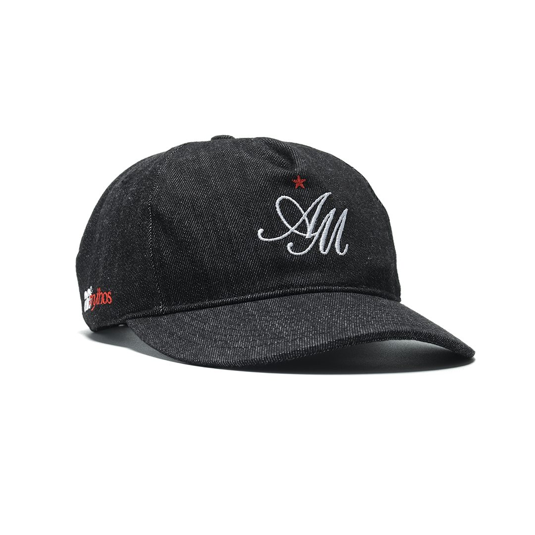 AA x Mythos Pinstripe Denim Cap