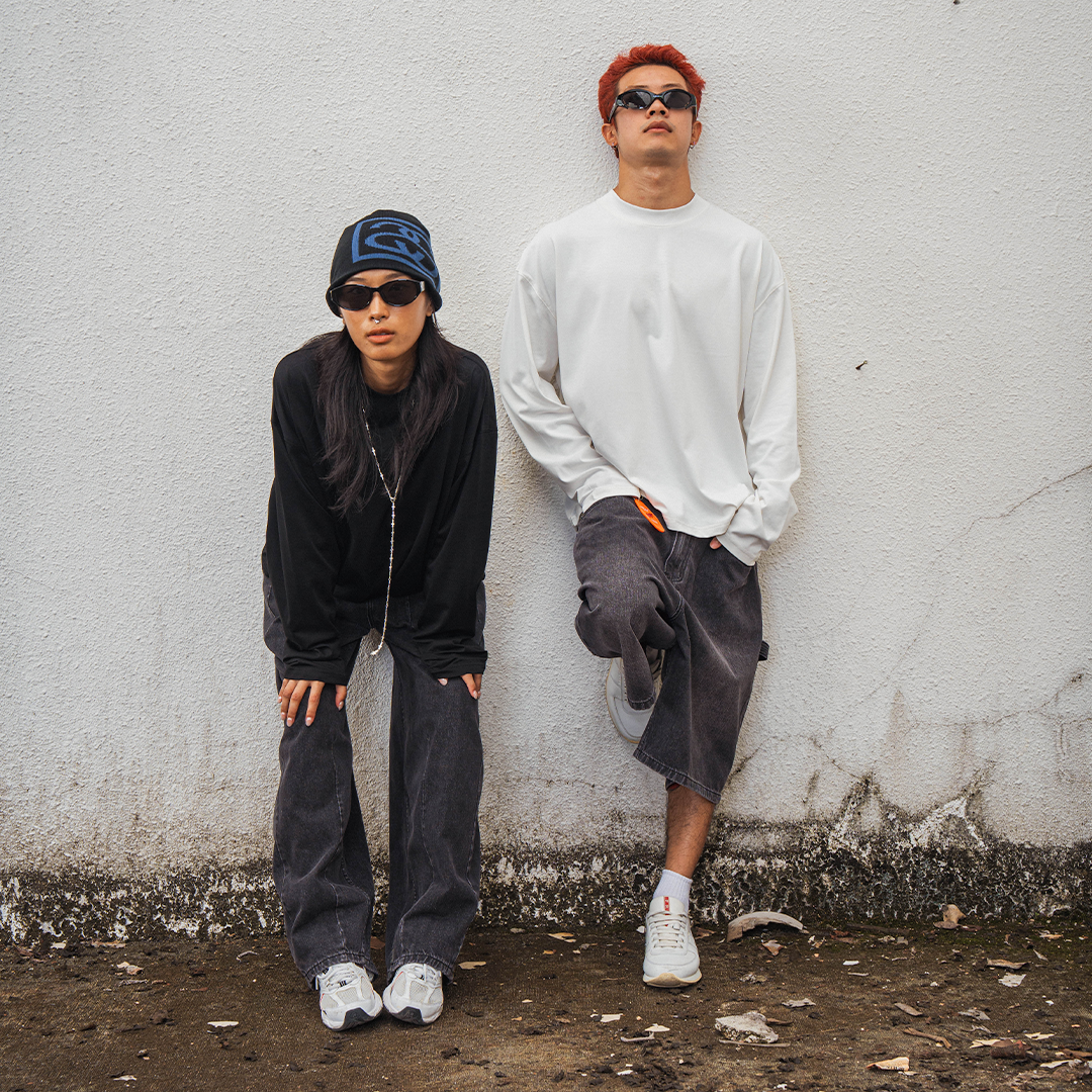 A.A Classic Long Sleeve Black