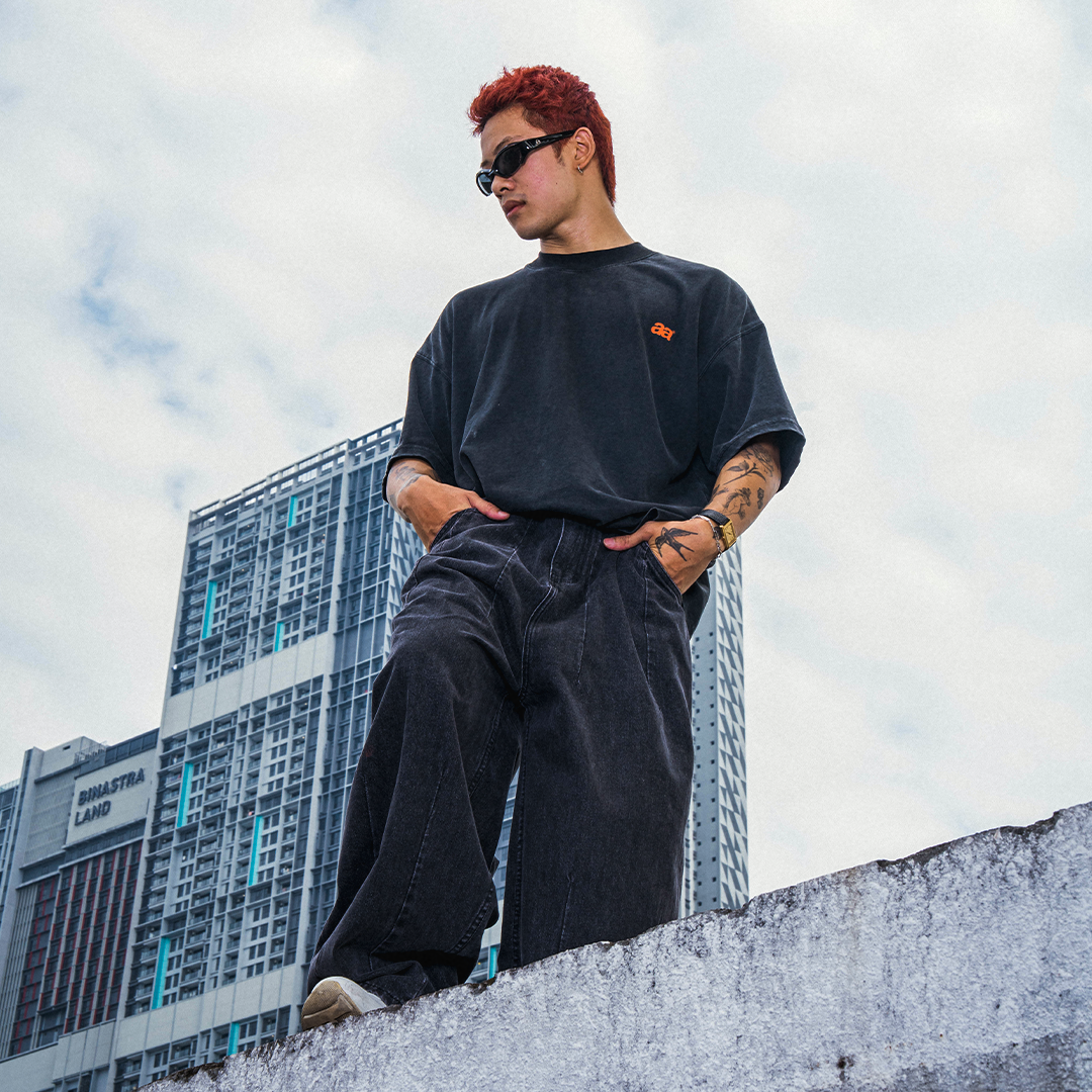 A.A Graphic Washed Tee