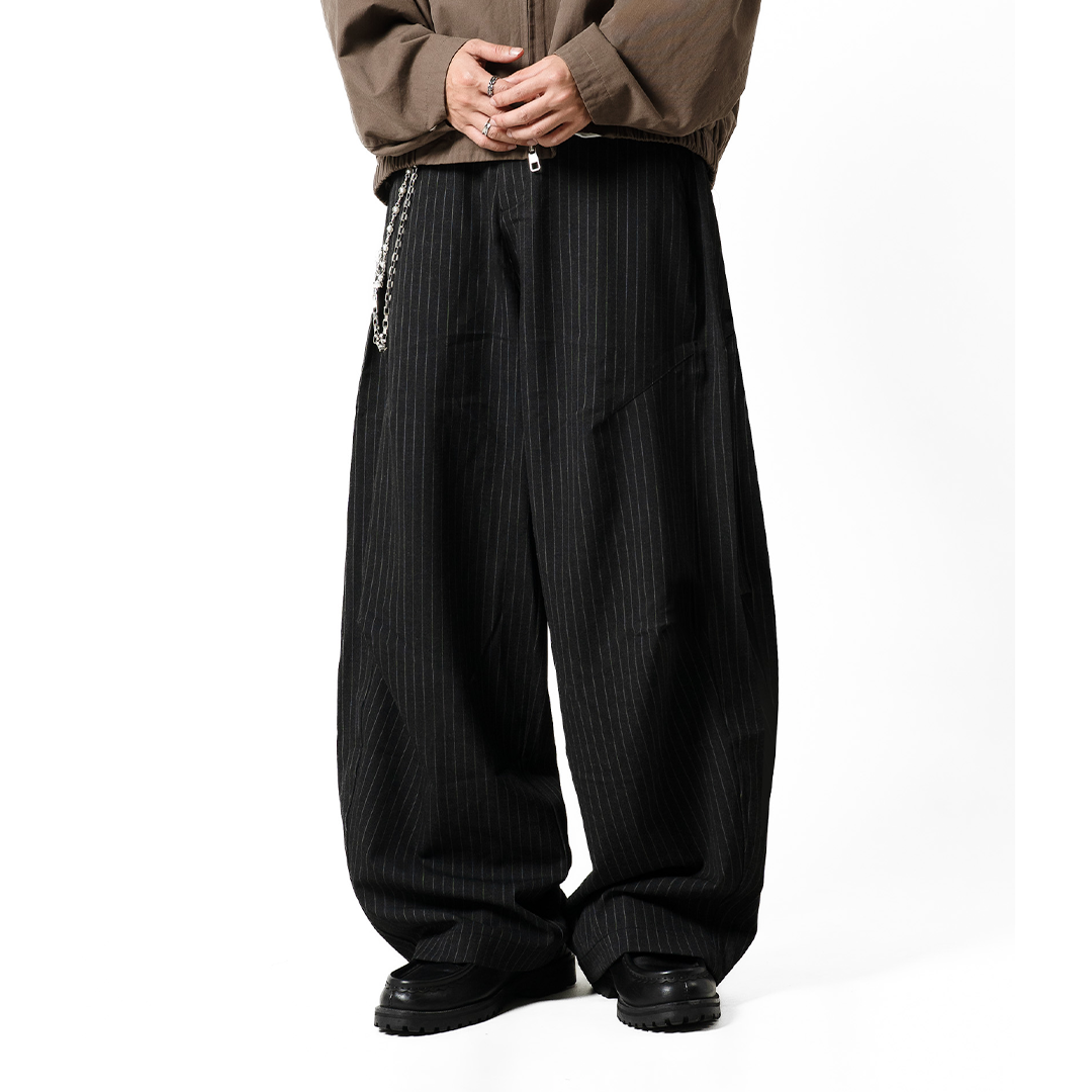 MOMO Striped Suit Pants
