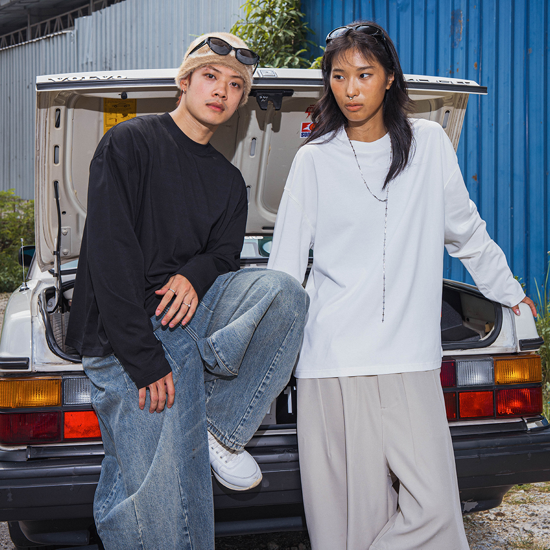 A.A Classic Long Sleeve White