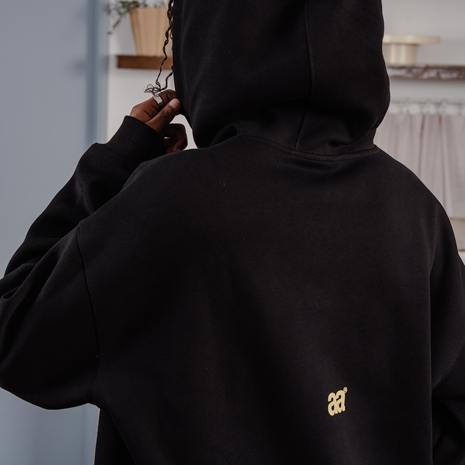 A.A Greaat Hoodie Black