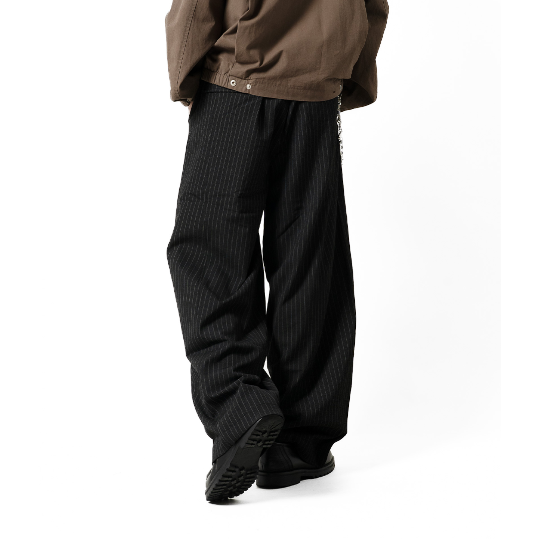 MOMO Striped Suit Pants