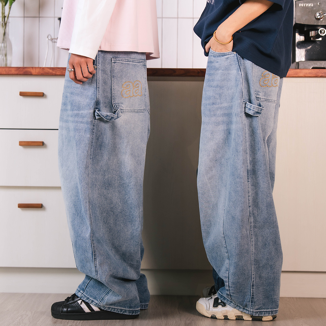 A.A Baggy Carpenter Pants