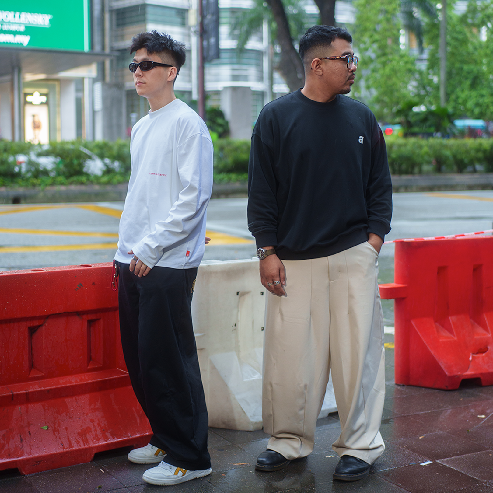 A.A Drop Point Crewneck