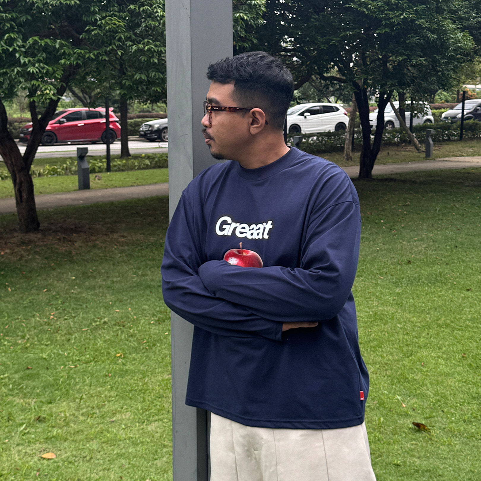 A.A Apple Graphic Tee