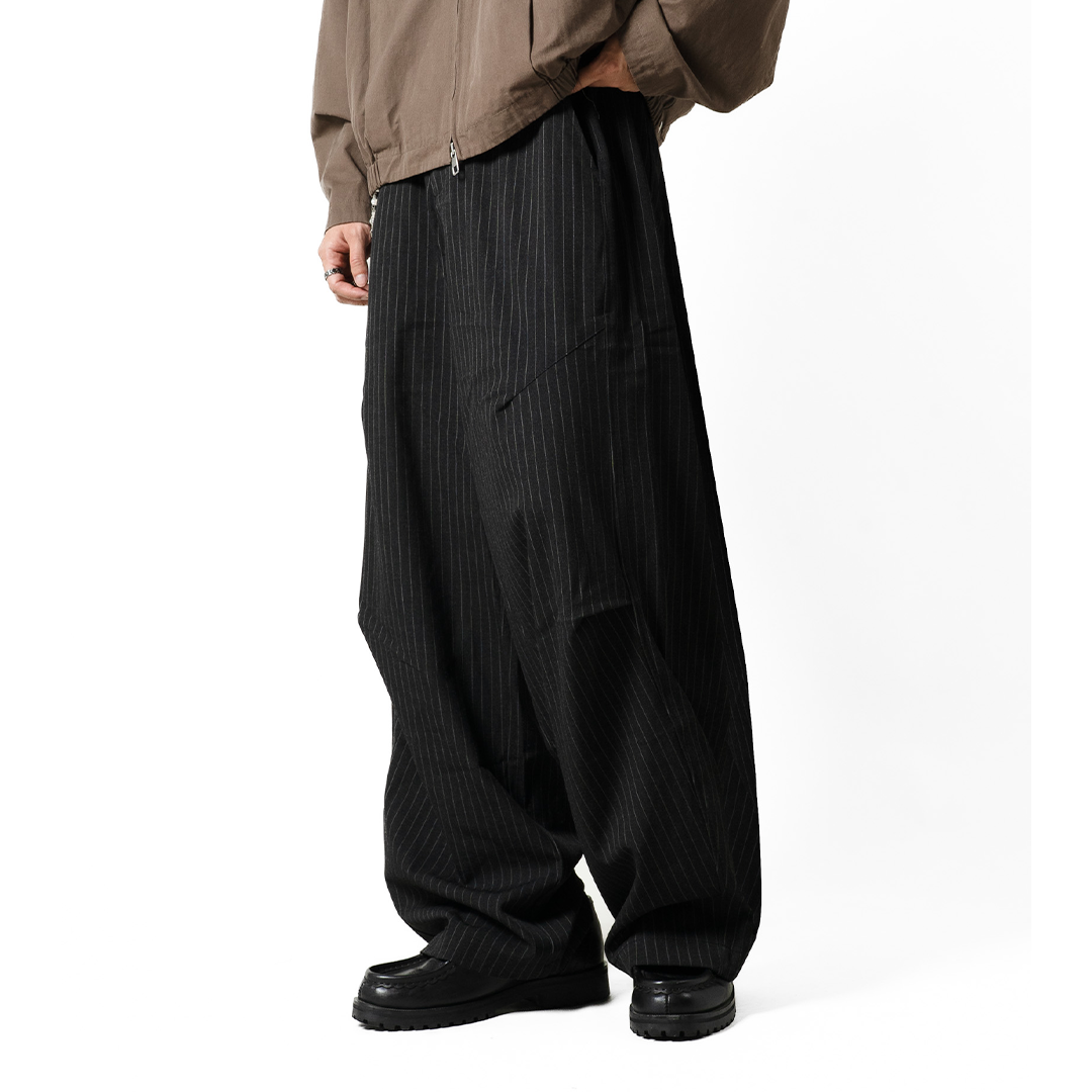 MOMO Striped Suit Pants