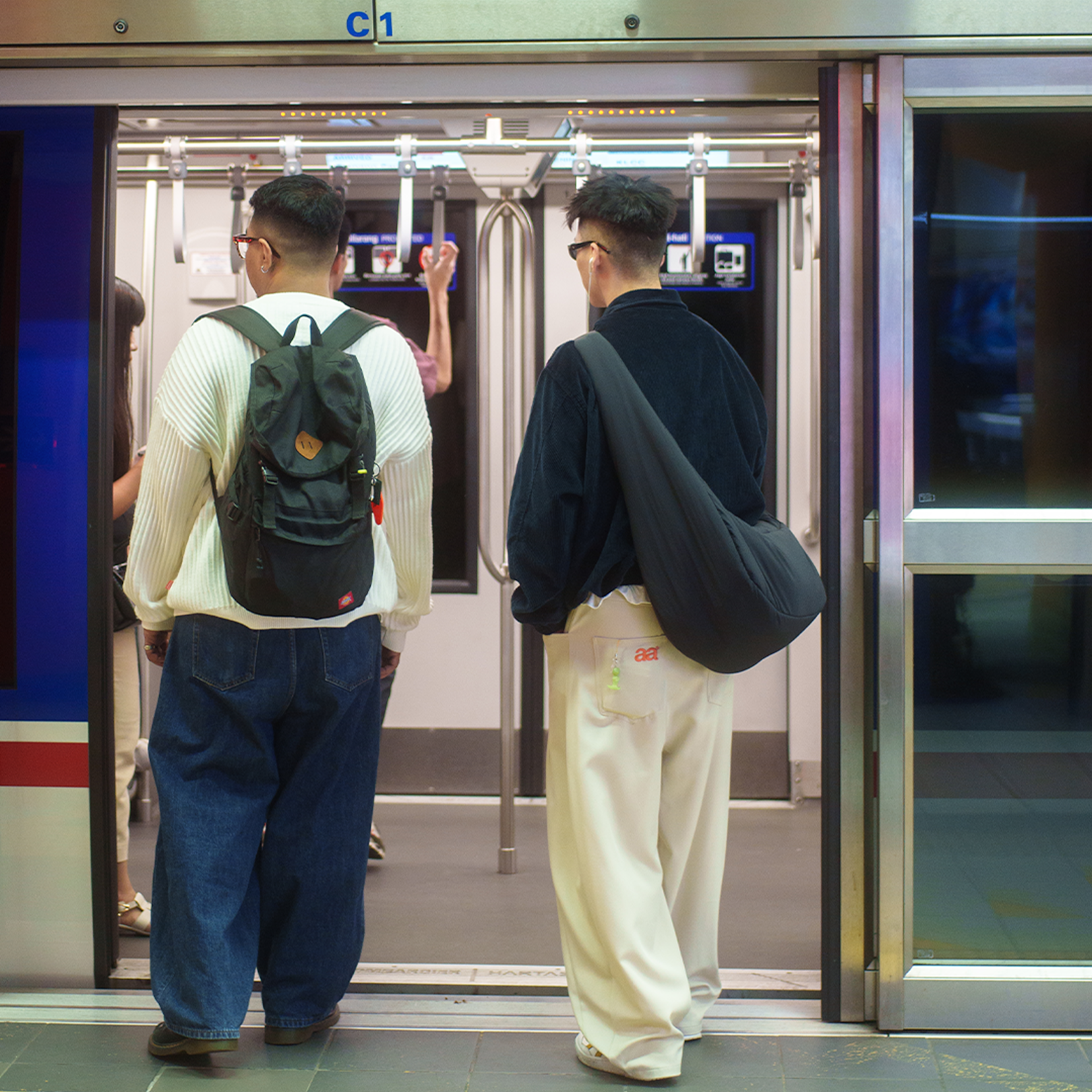 A.A Navy Wale Cord Jacket