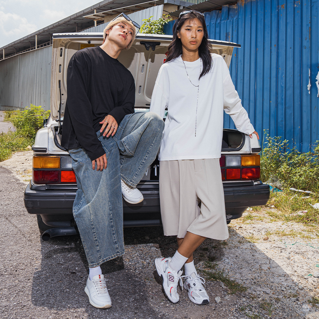 A.A Classic Long Sleeve White