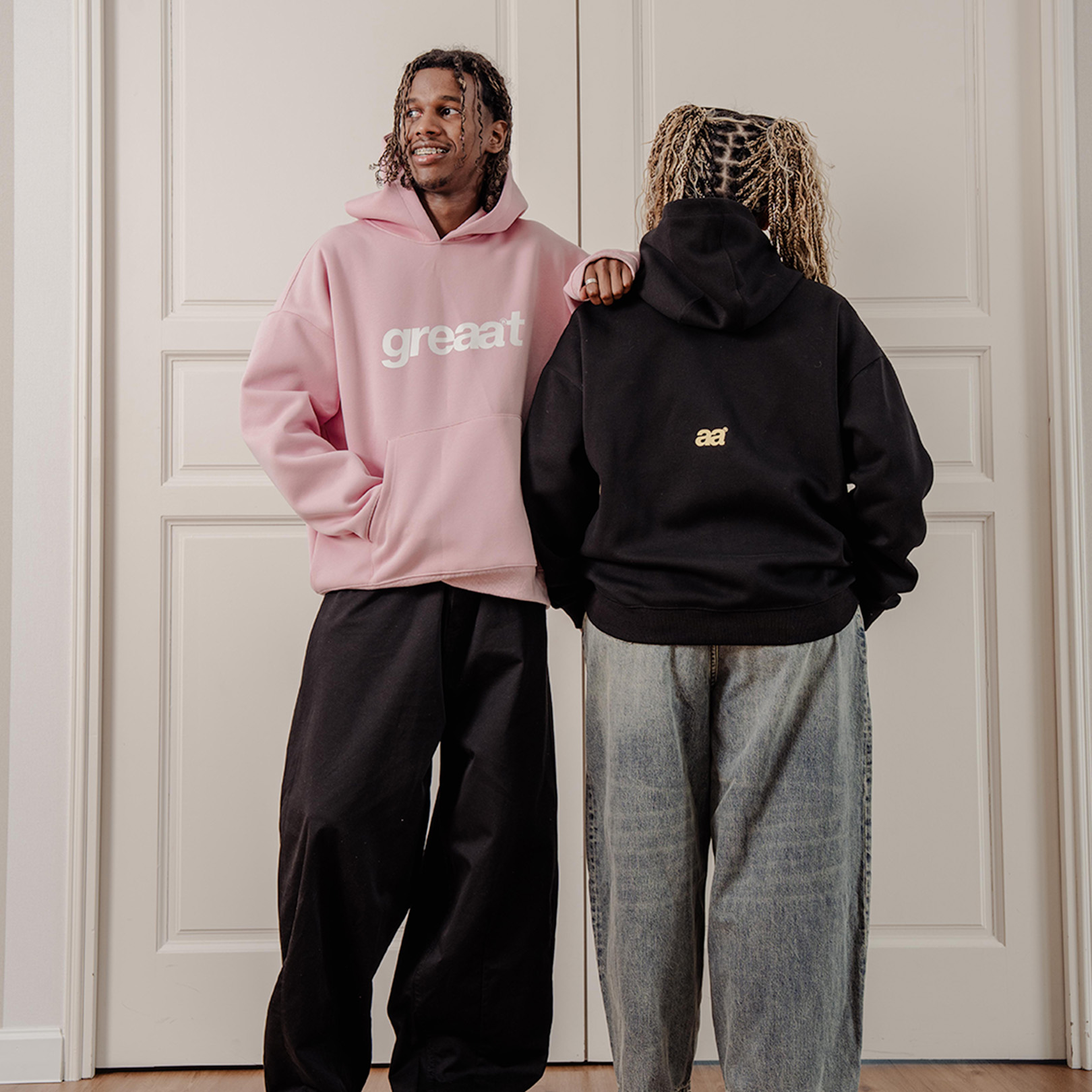 A.A Greaat Hoodie Black