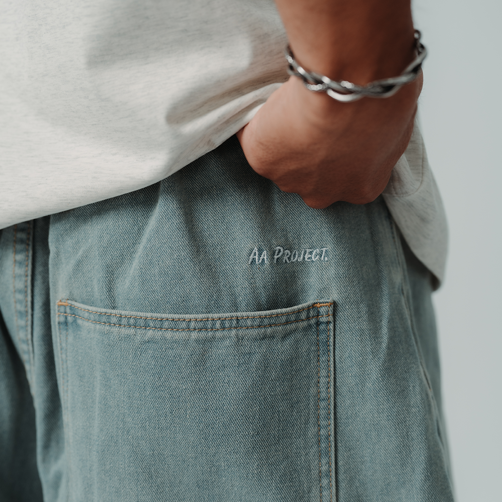 A.A Carpenter Denim Shorts 
