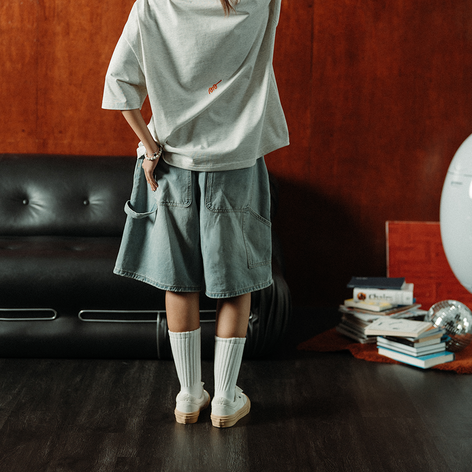 A.A Carpenter Denim Shorts 
