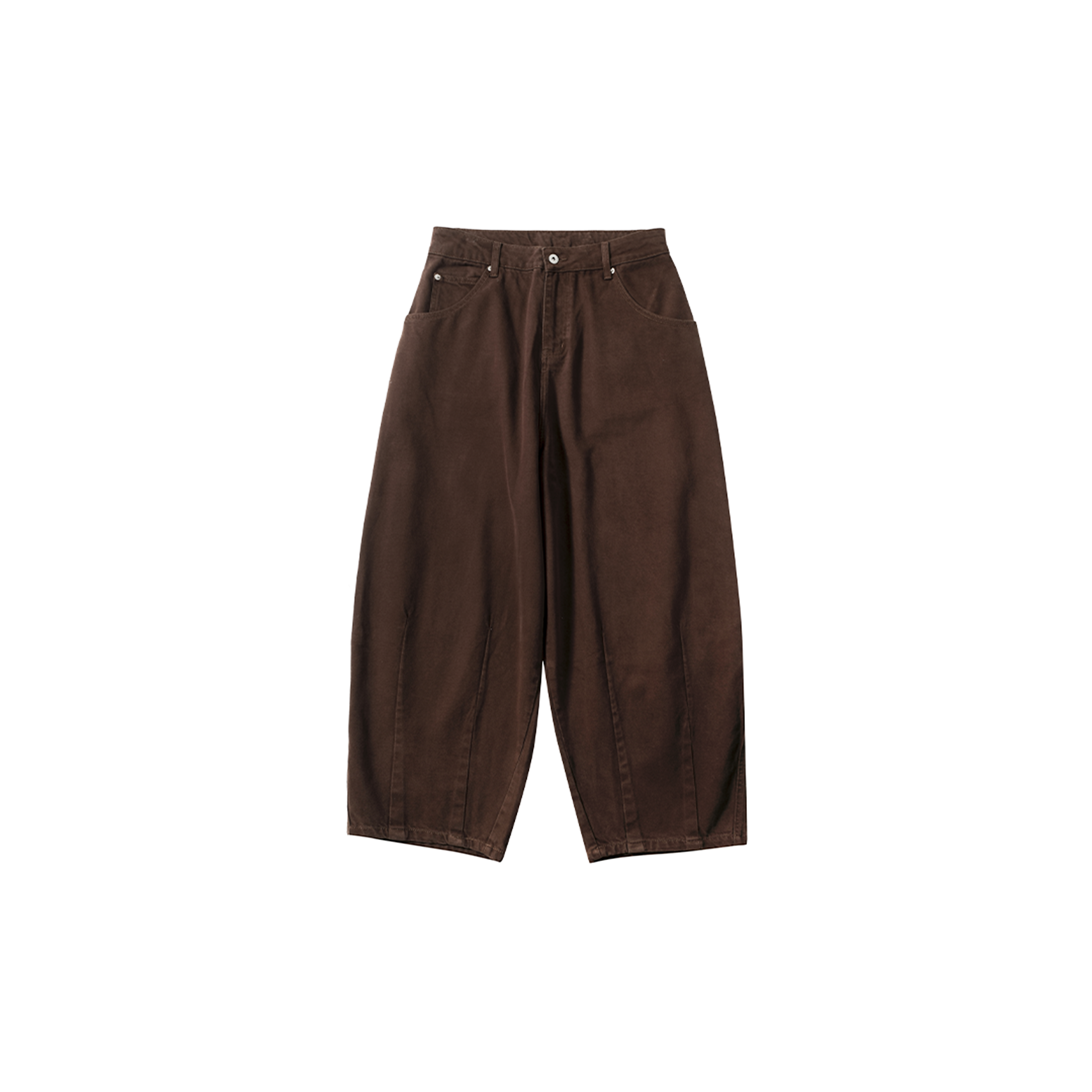 A.A Washed Brown Baggy