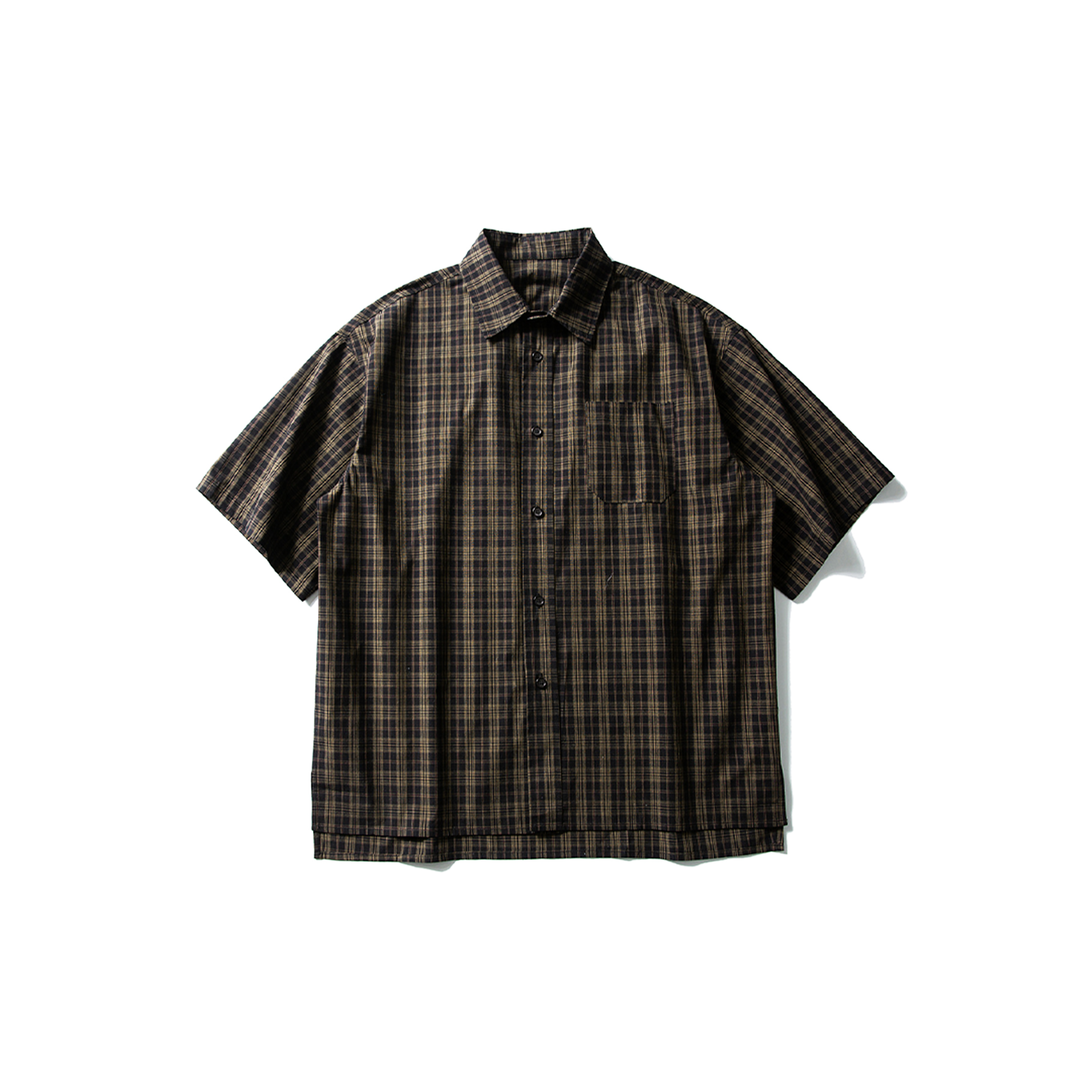 A.A Short Sleeve Checked Shirt 