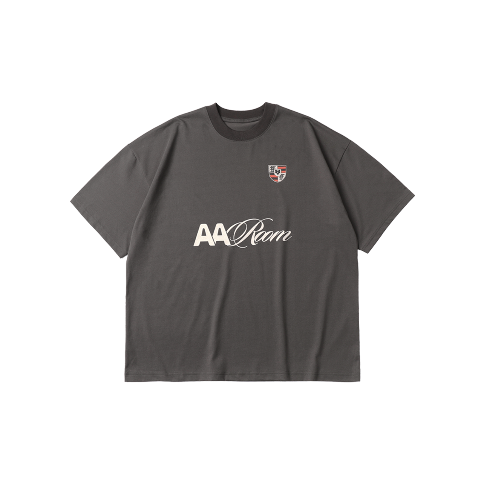 A.A Room Graphic Tee Grey Brown