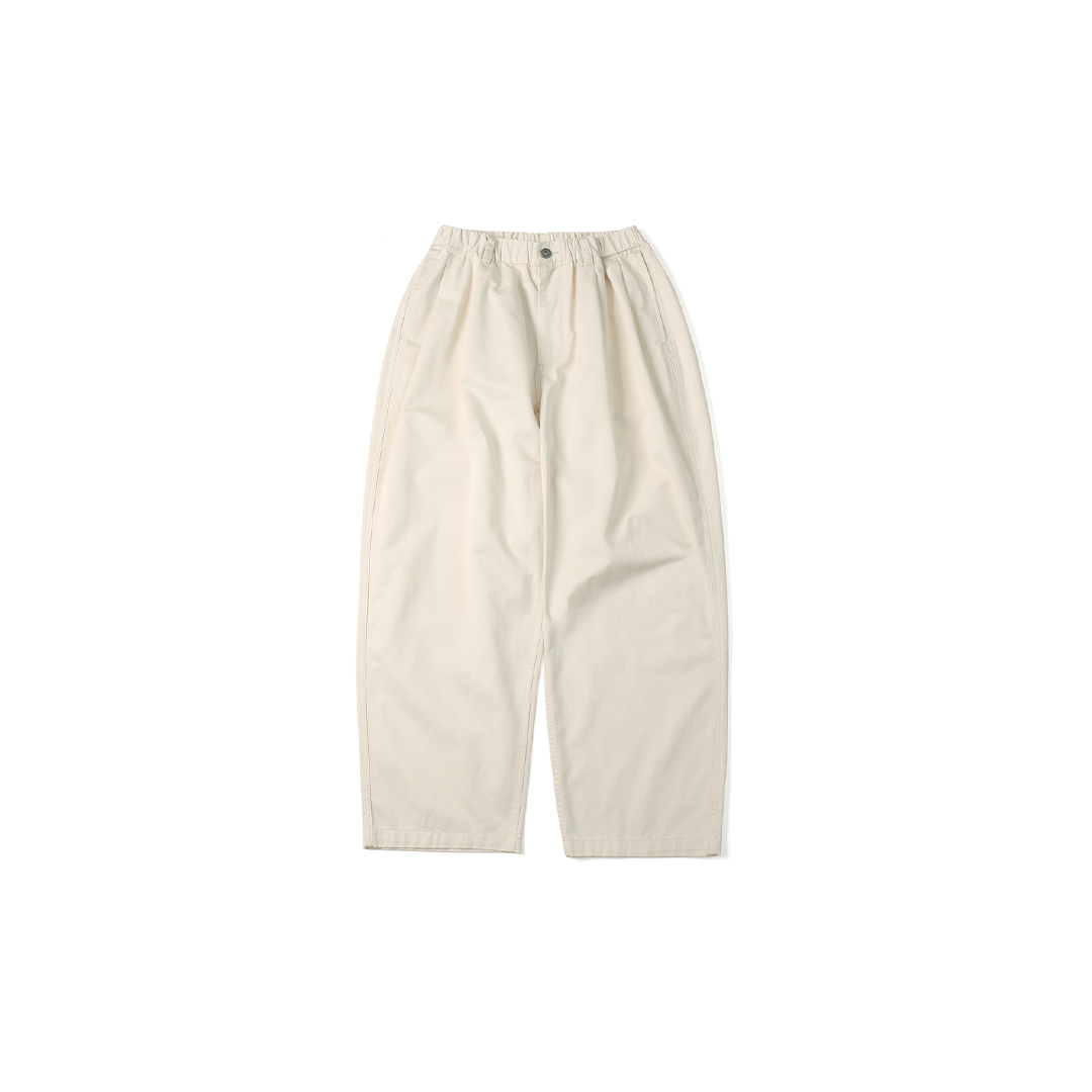 AA Beige White Balloon Pants