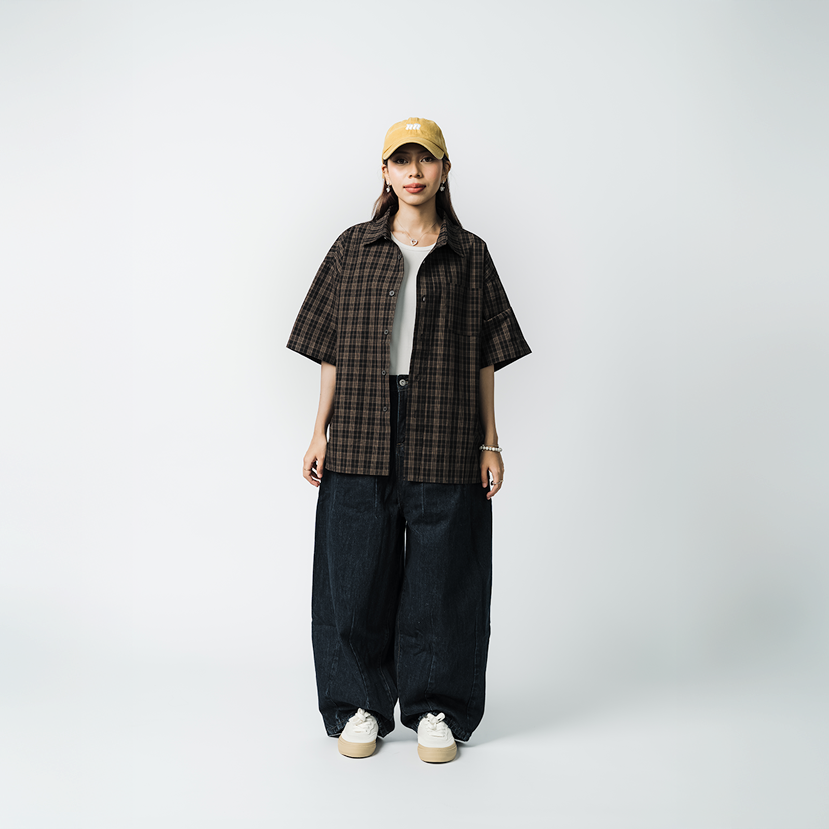 A.A Short Sleeve Checked Shirt