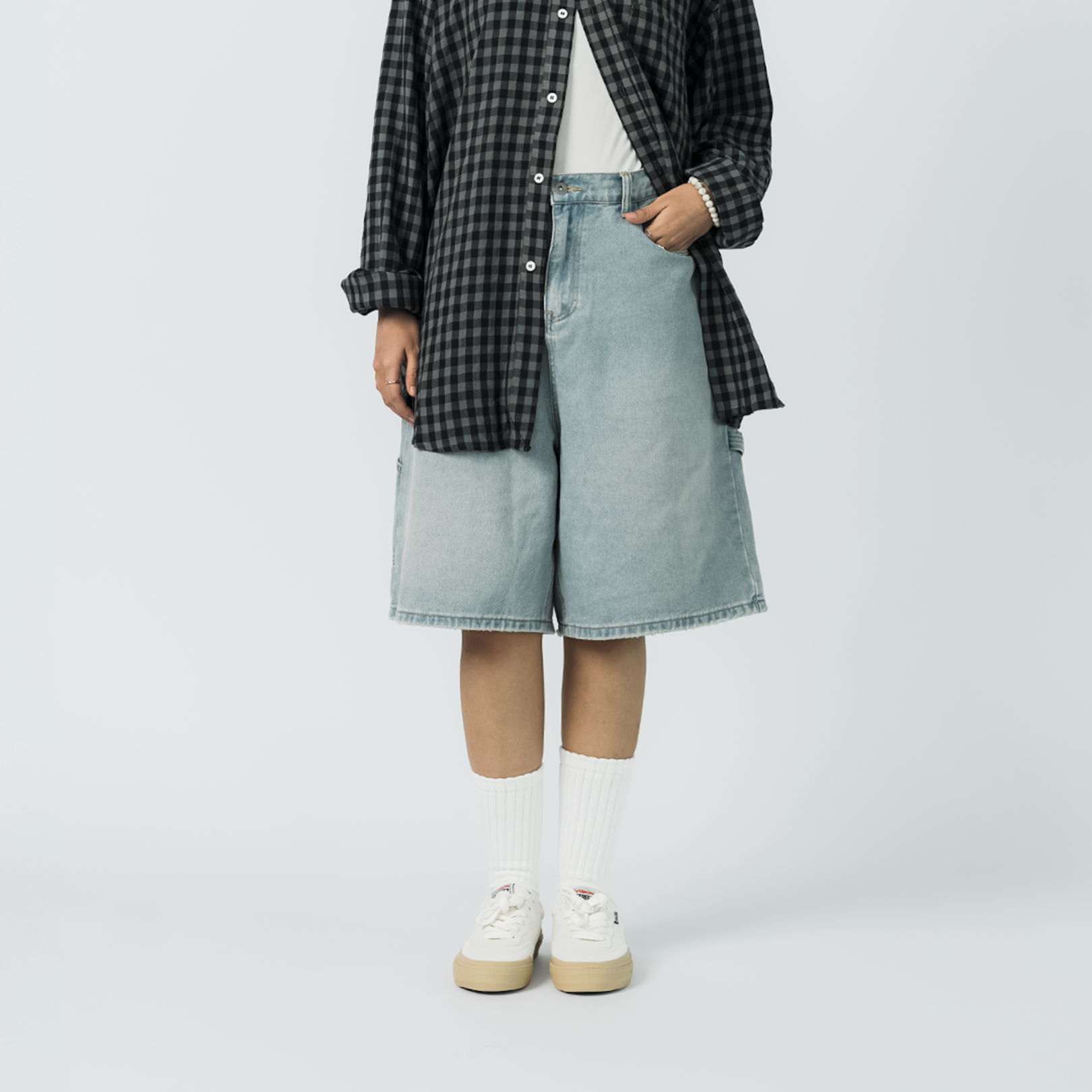 A.A Carpenter Denim Shorts 