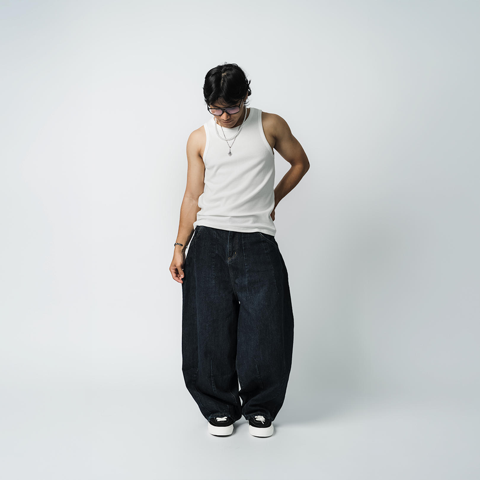 A.A Daily Rib Tank White