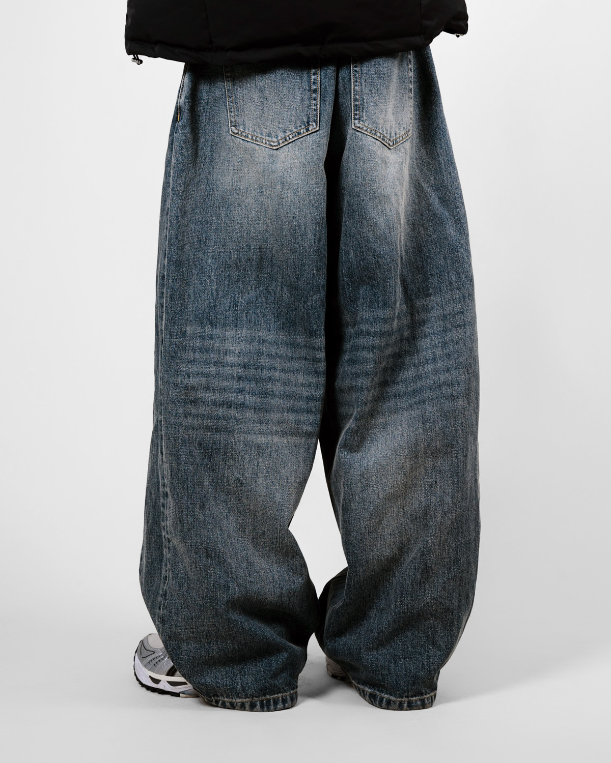 A.A JP Vintage Baggy Pants Grey