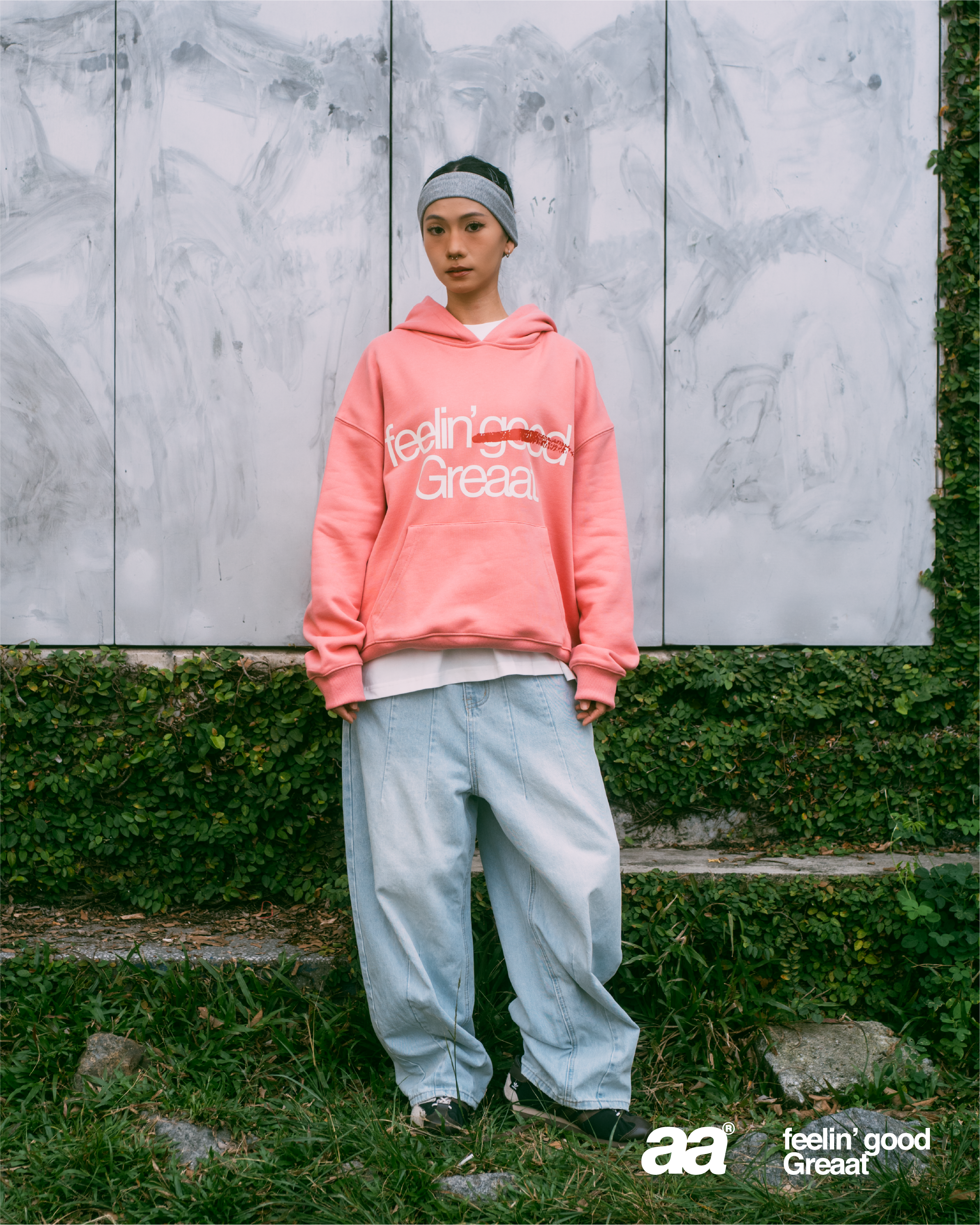 A.A FEELIN‘ GREAAT HOODIE - ORANGE