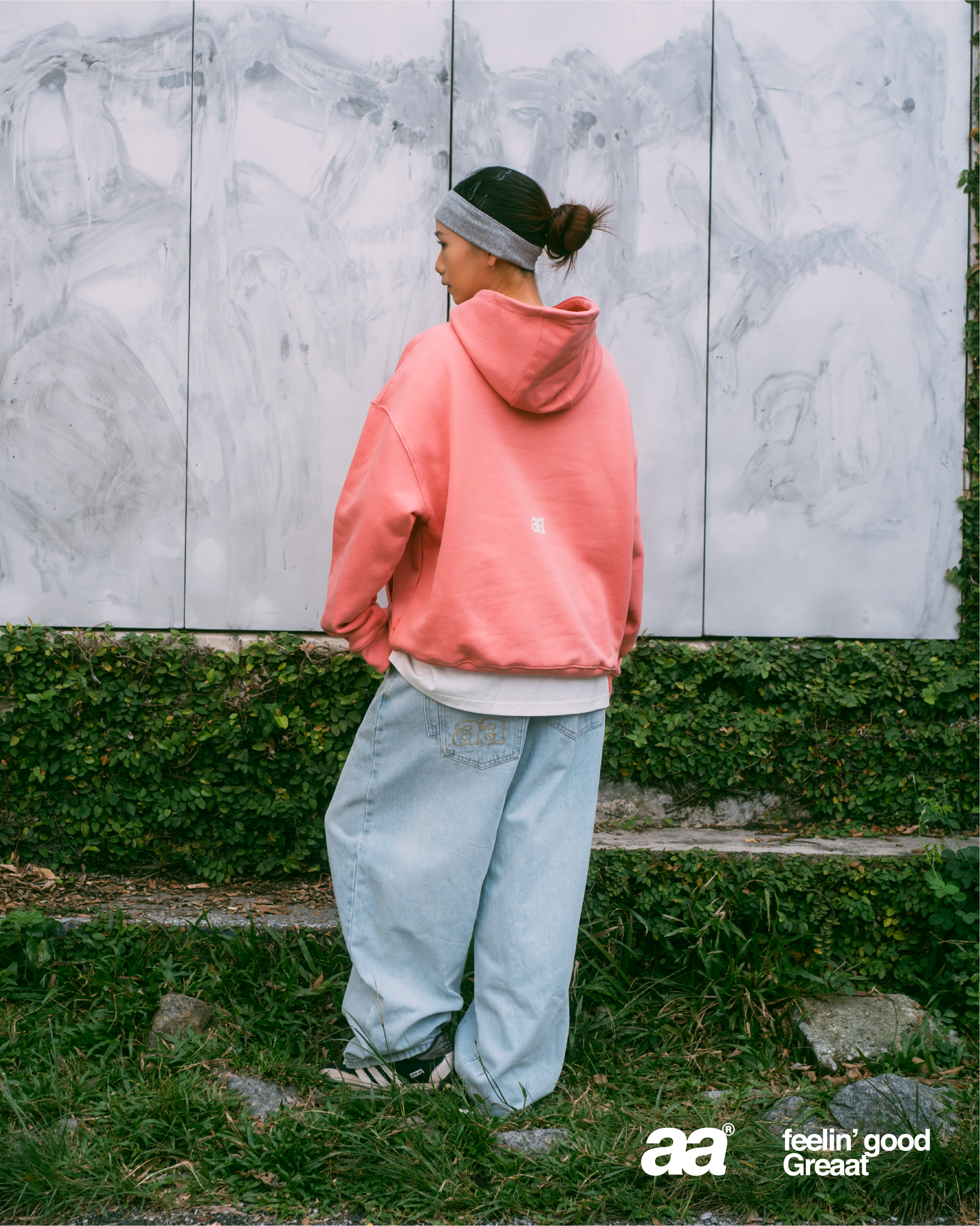 A.A FEELIN‘ GREAAT HOODIE - ORANGE