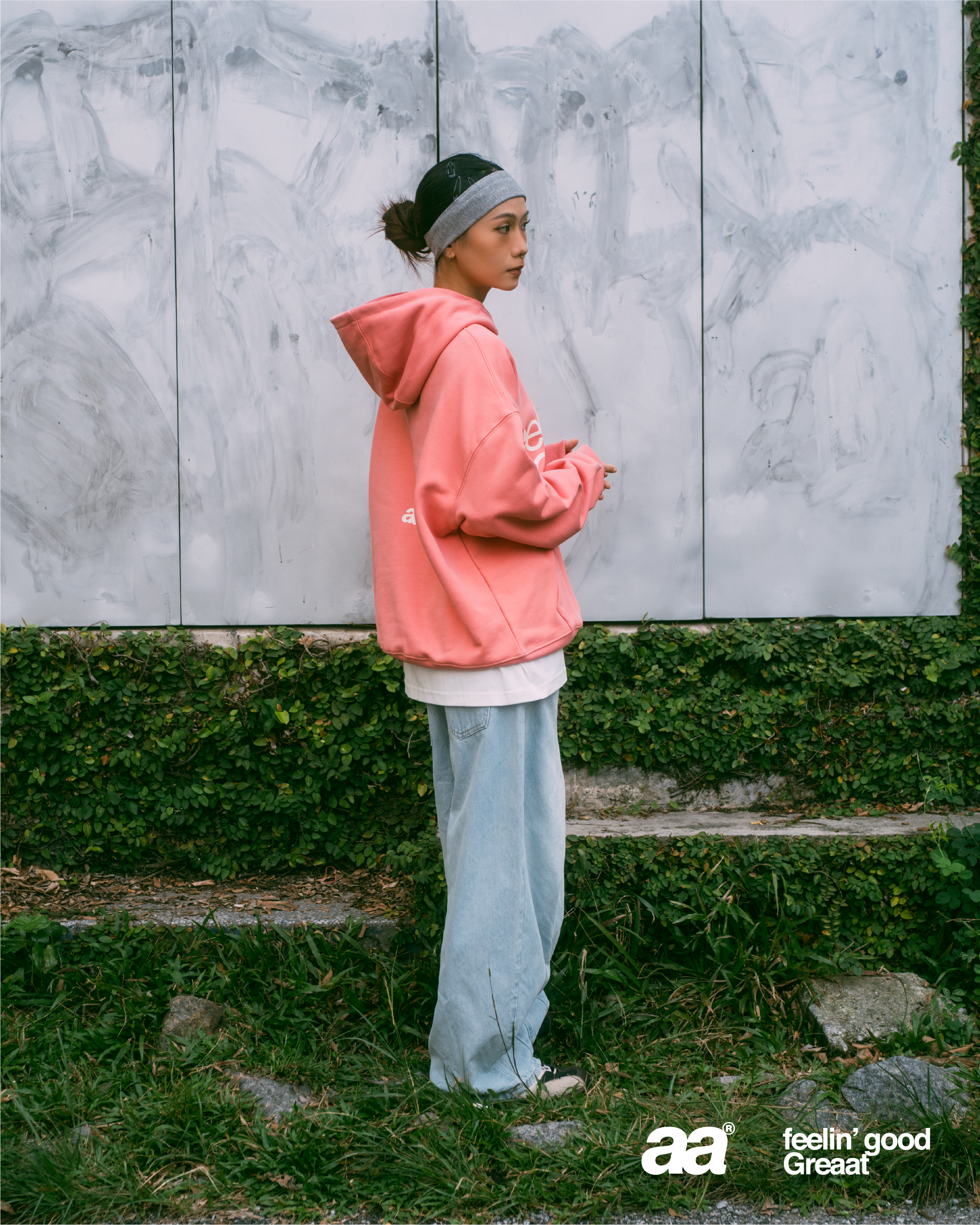 A.A FEELIN‘ GREAAT HOODIE - ORANGE