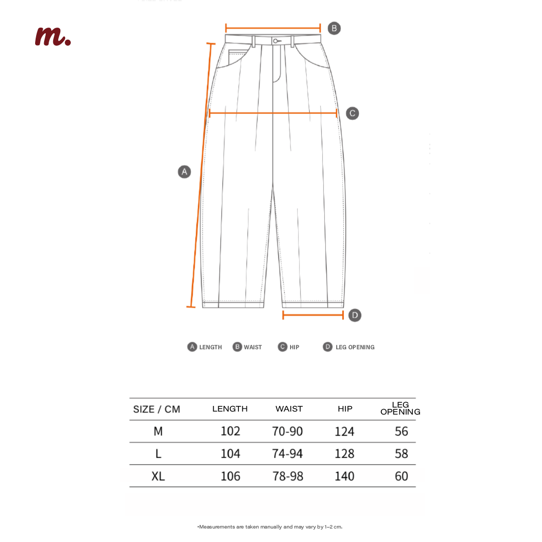 MOMO Striped Suit Pants