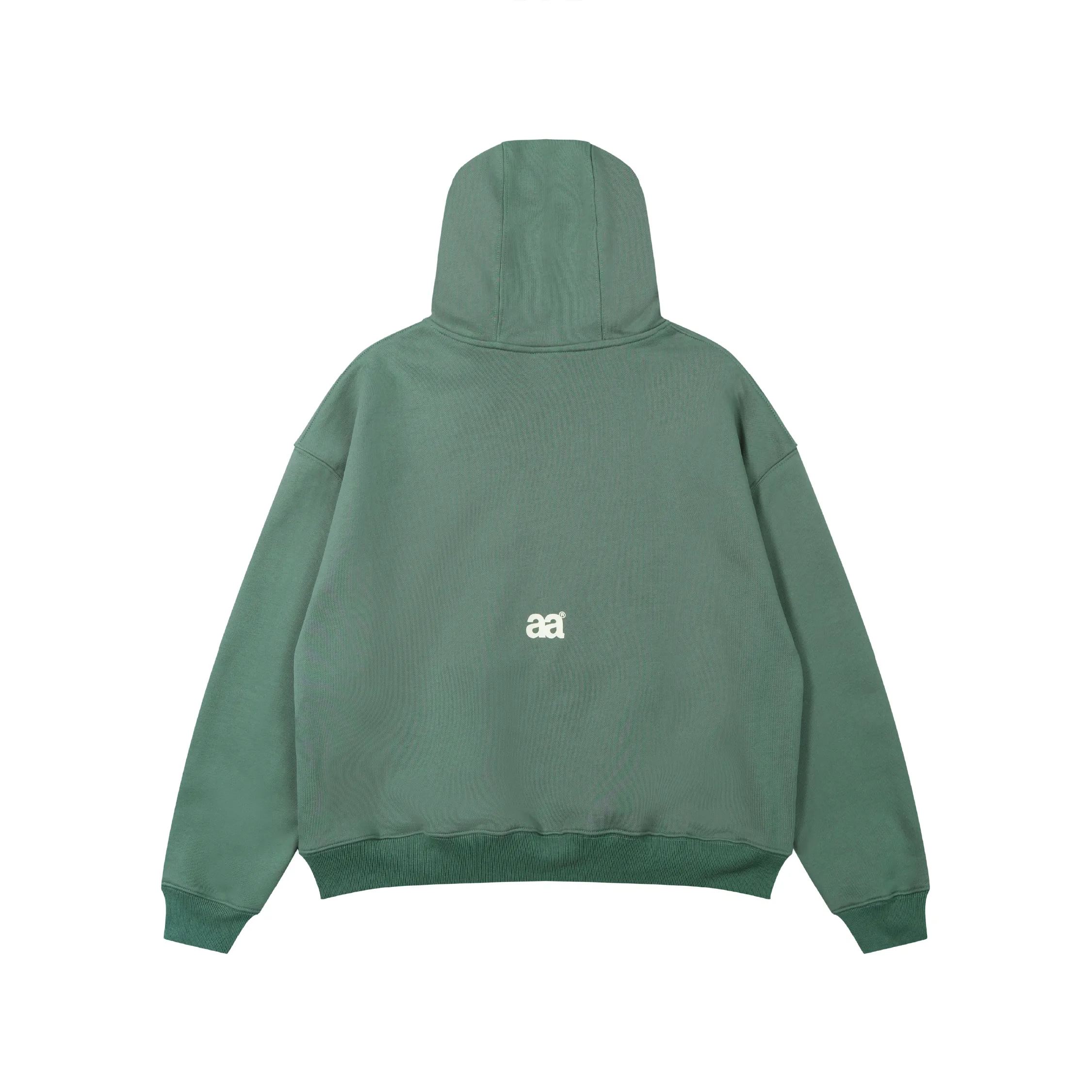 A.A FEELIN' GREAAT  HOODIE — SAGE GREEN