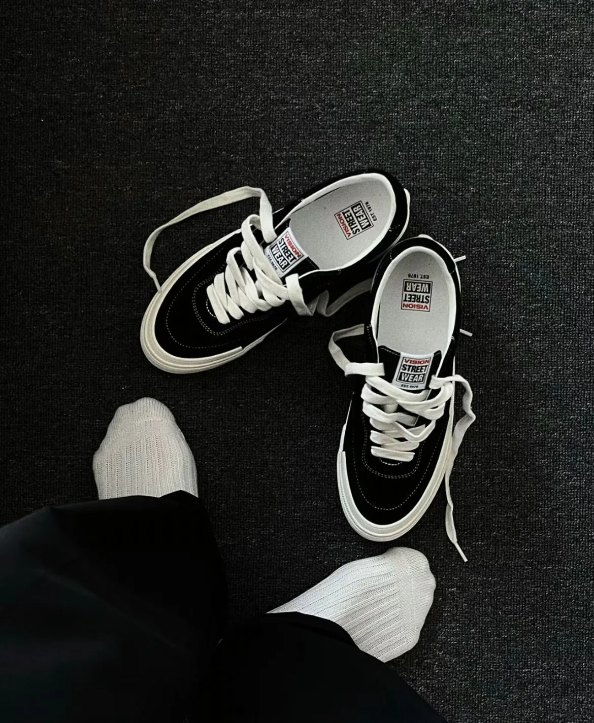 Vision Street Wear FLAT-TOP Retro Street Skate Shoes V241NY700802