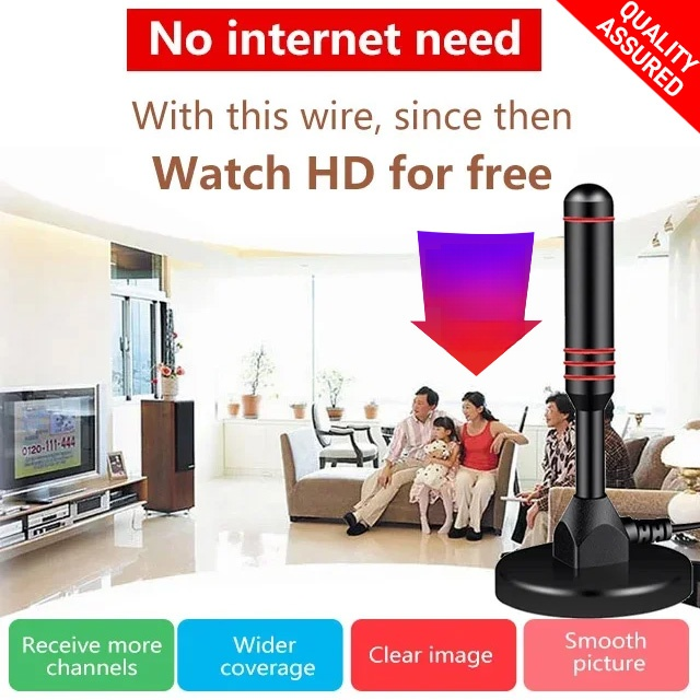 Indoor HD Digital TV Signal Receiver vhduye