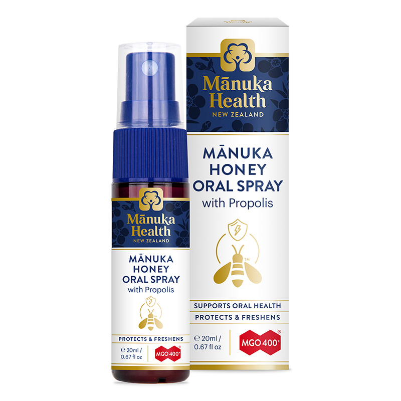 Manuka Health Manuka Honey MGO400+ & Propolis Oral Spray (20ml)