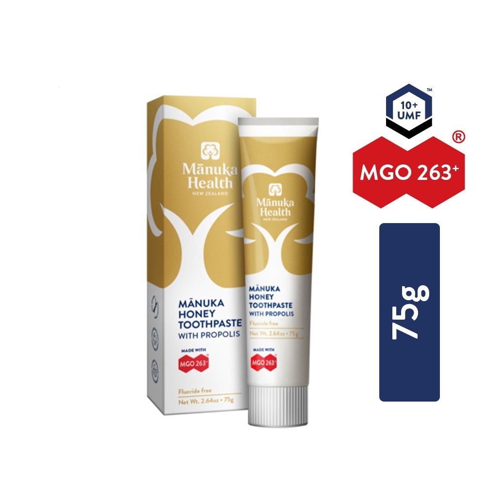 Manuka Health Manuka Honey Toothpaste with Propolis 75g