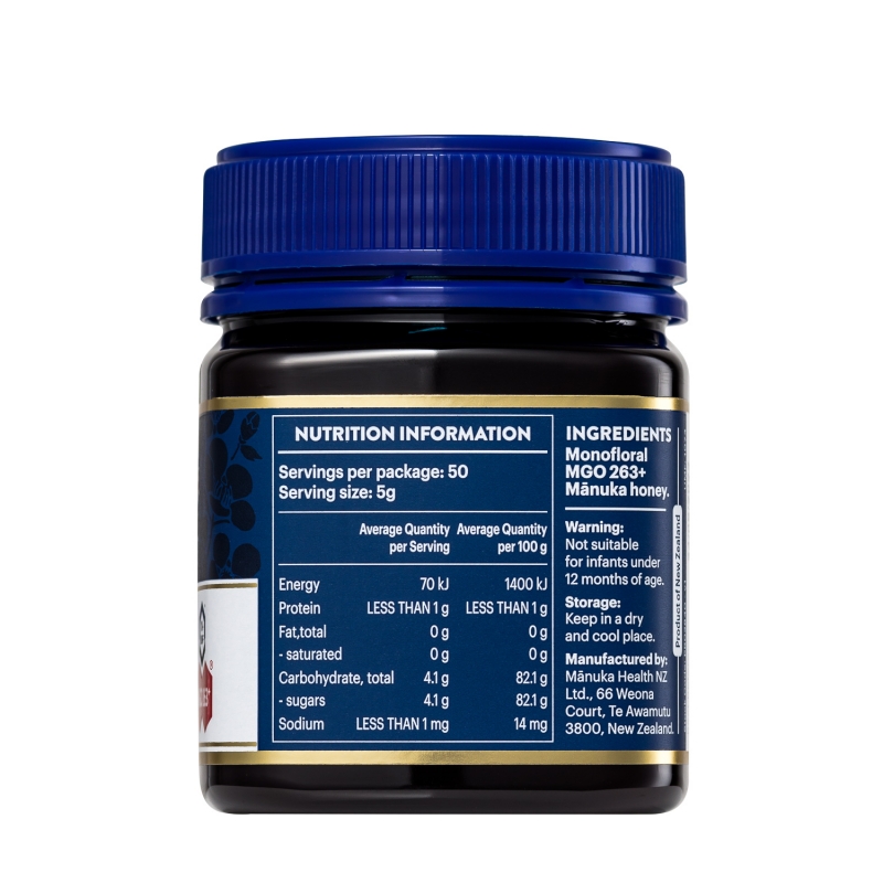Manuka Health Manuka Honey MGO263+ UMF10+ (250g)