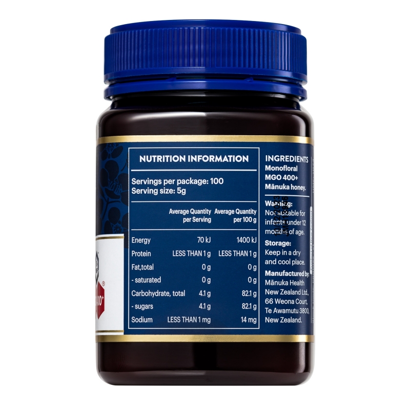 Manuka Health Manuka Honey MGO400+ UMF13+ (500g)