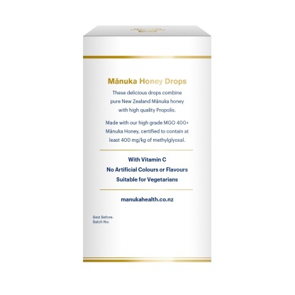 Manuka Health Manuka Drops MGO400+ (UMF13+) with Propolis (15 Pcs)