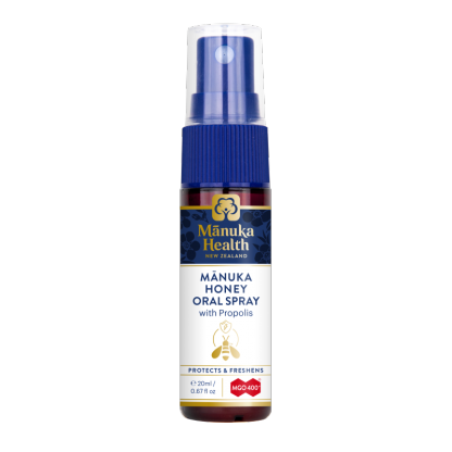 Manuka Health Manuka Honey MGO400+ & Propolis Oral Spray (20ml)