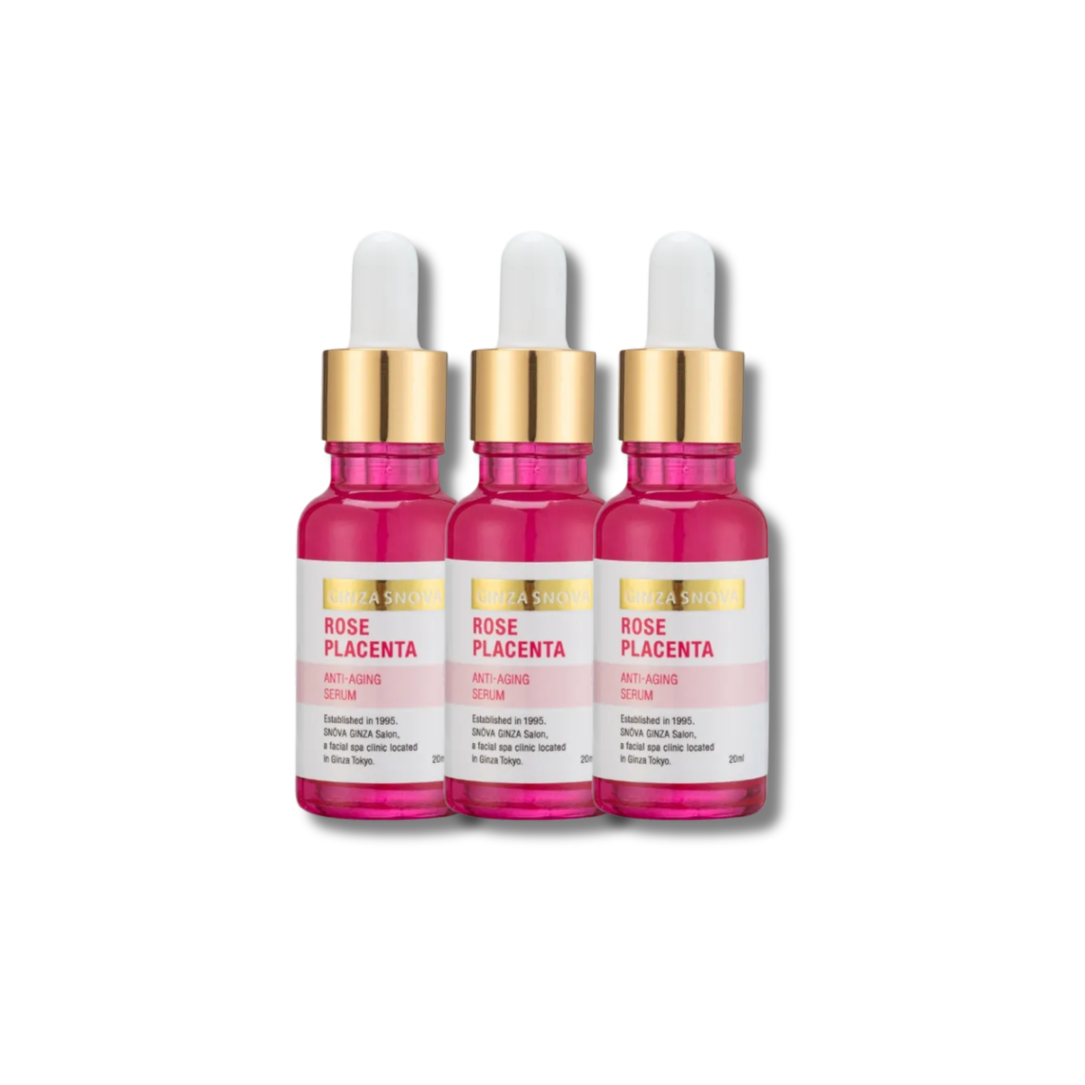 Rose Placenta Anti-aging Serum x3