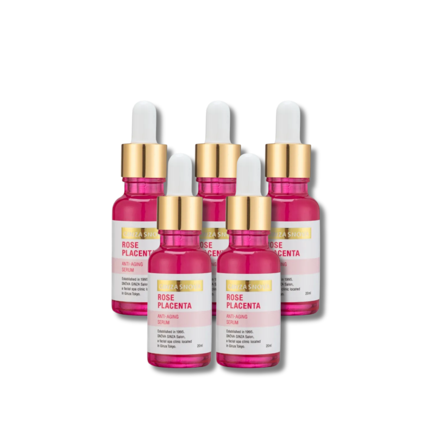 Rose Placenta Anti-aging Serum x5