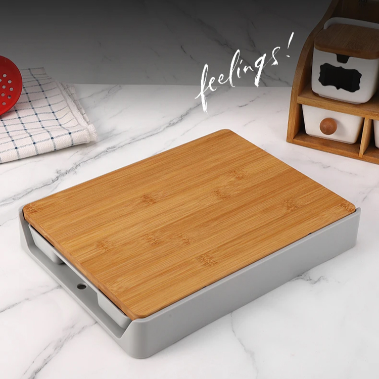 【切菜+裝菜】楠竹抽屜式菜板