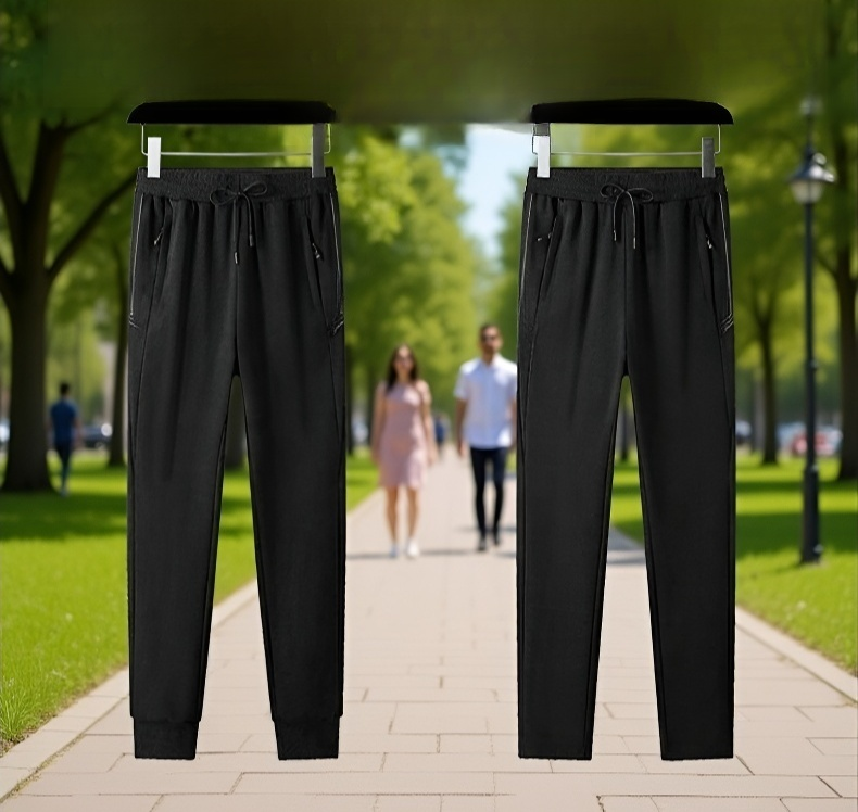 メンズスウェットパンツ前面画像